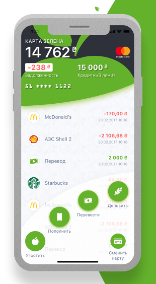 Как выглядит мобильное приложение от A-Bank.com.ua