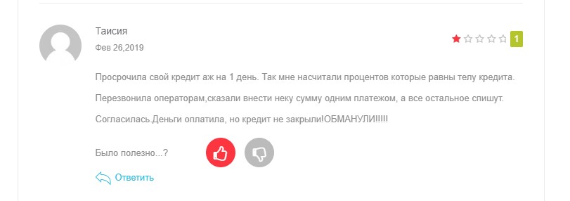 Негативный отзыв о Сly.com.ua - 2